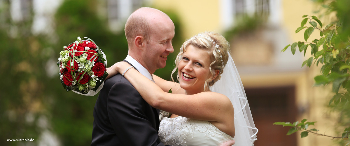 Hochzeitfoto Brautpaar